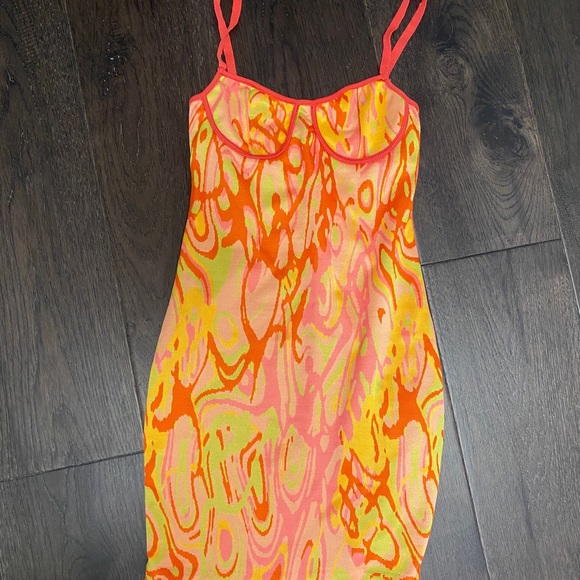 Zara colourful dress - Picture 4 of 4